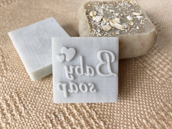 Штамп для мила "Baby soap"